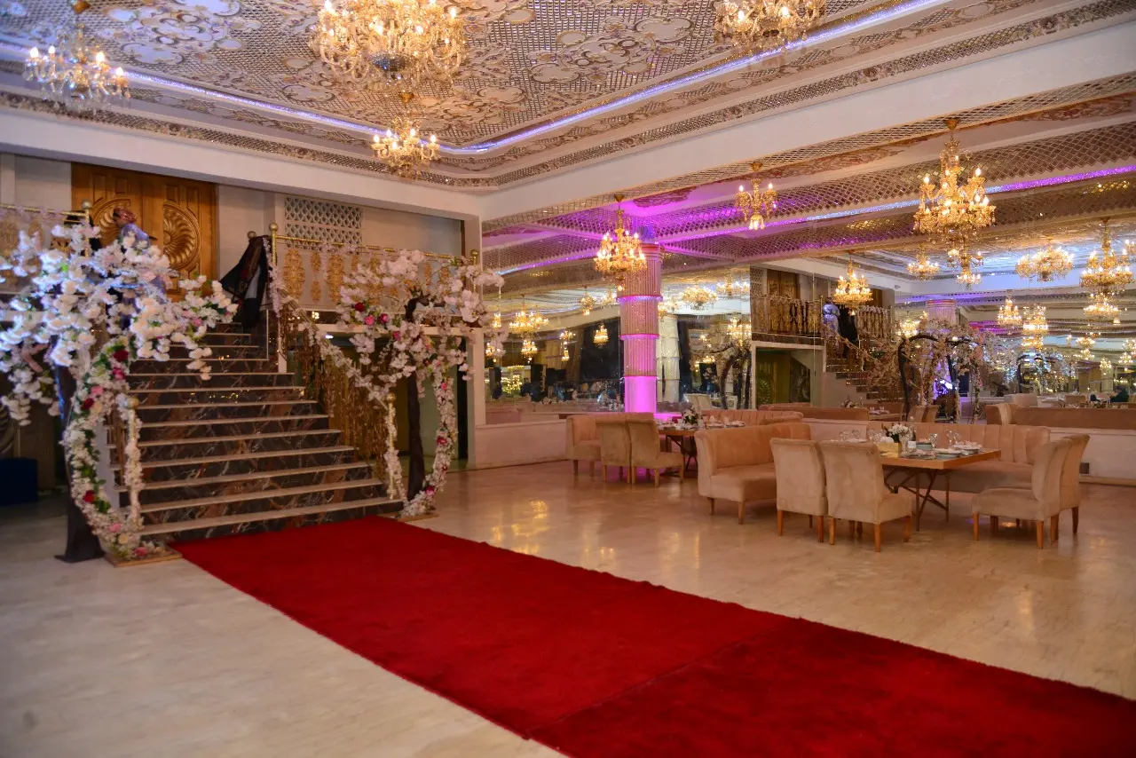 salle de mariage de luxe